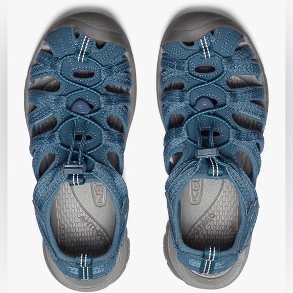 KEEN Women's Whisper Closed Toe Smoke Blue Washable Adventure Sandals 6.5 NIB - Picture 7 of 16